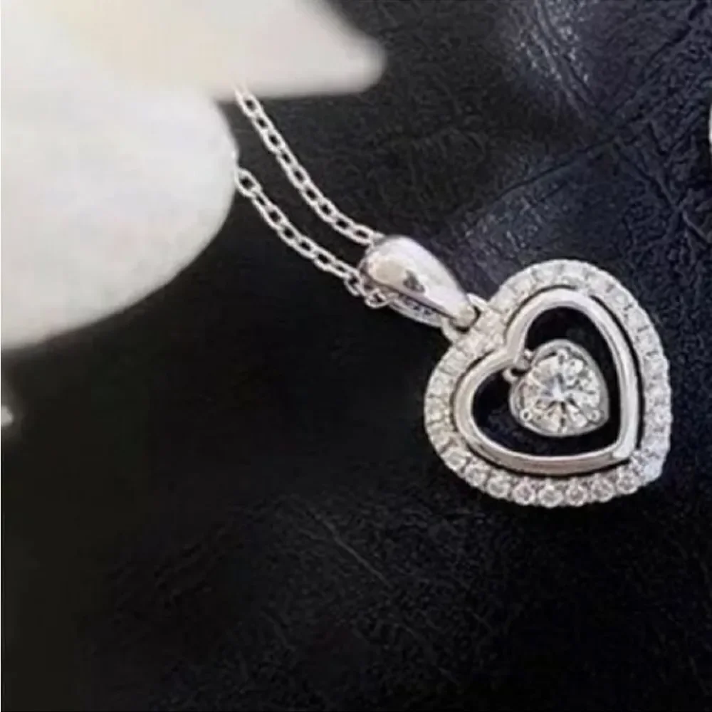 The Princess Darling Necklace in 925 silver and cubic zirconia